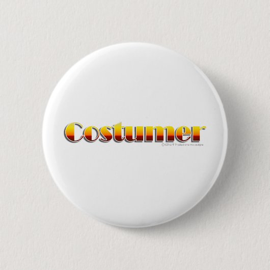 Costumer (alleen tekst) ronde button 5,7 cm (Voorkant)