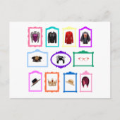 Costumes Briefkaart (Voorkant)