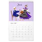 Costumes de Franche- Comté, france Kalender (Mar 2027)