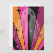 Costumes en Cocktails Halloween Party Invitation Kaart (Achterkant)