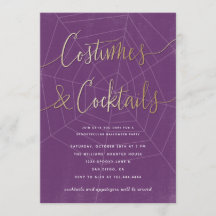 Costumes en Cocktails Modern Halloween Party