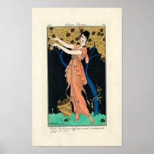  Costumes Parisians door H Robert Dammy Poster