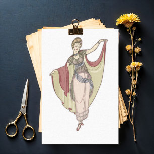 Costumes Parisiens- Dance jurk, ontkoppeling Tissuepapier