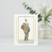 Costumes Parisiens- Manteau du soir Briefkaart (Staand voorkant)