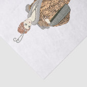 Costumes Parisiens- Manteau du soir, ontkoppeling Tissuepapier (Detail)