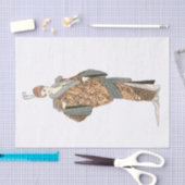 Costumes Parisiens- Manteau du soir, ontkoppeling Tissuepapier (Craft)