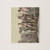 Costumes van de Mexicanen (kleurengraving) Legpuzzel (Verticaal)