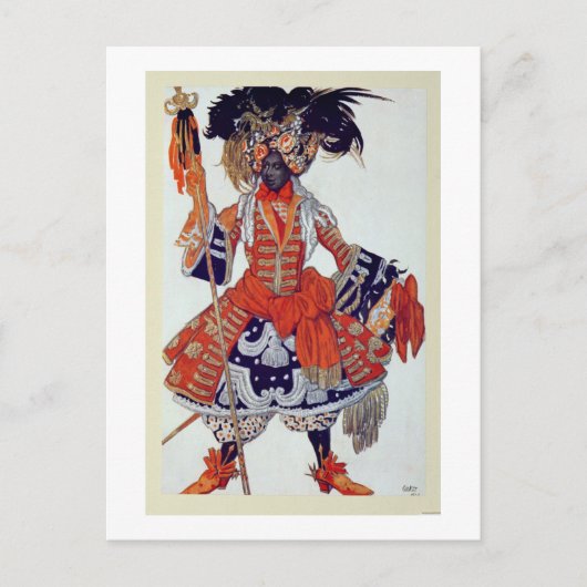 Costuum design for The Queen's Guard, van Sleepin Briefkaart (Voorkant)