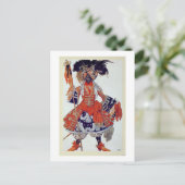 Costuum design for The Queen's Guard, van Sleepin Briefkaart (Staand voorkant)