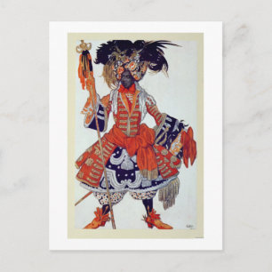 Costuum design for The Queen's Guard, van Sleepin Briefkaart