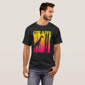 Costuum Giraffe Animal Retro T-shirt (Voorkant volledig)