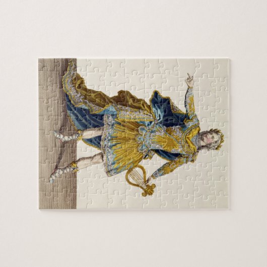 Costuum voor Apollo in de opera "Phaethon", engrav Legpuzzel (Horizontaal)