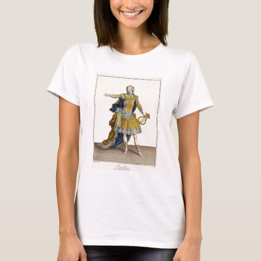 Costuum voor Apollo in de opera "Phaethon", engrav T-shirt (Voorkant)