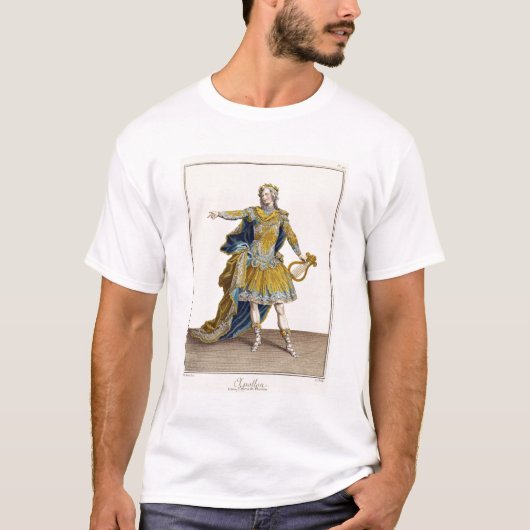 Costuum voor Apollo in de opera "Phaethon", engrav T-shirt (Voorkant)