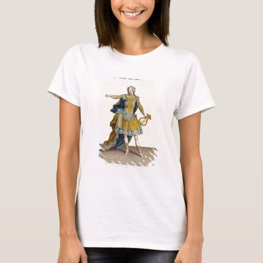 Costuum voor Apollo in de opera "Phaethon", engrav T-shirt (Voorkant)