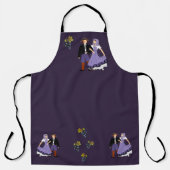 Costuums van wijnbouwers uit Bourgondië, Frankrijk Schort (Voorkant)