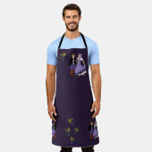 Costuums van wijnbouwers uit Bourgondië, Frankrijk Schort (Gedragen)