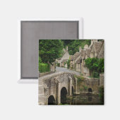 Costwolds stad Castle Combe magneet (Voorkant / Achterkant)