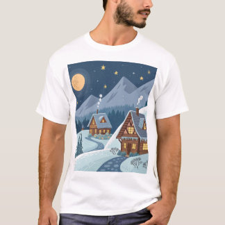 Cosy Alpine Towns T-shirt