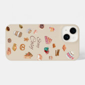 cosy and cute Autumn phone case iPhone Hoesje (Achterkant horizontaal)