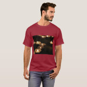 Cosy Candle Glow Aesthetic Graphic T-Shirt (Voorkant volledig)