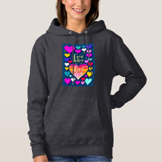 Cosy Chic: Dames Basic Hooded Sweatshirt. Hoodie