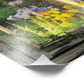 Cosy Countryside Window Uitzicht Foto Afdruk (Hoek)