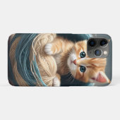 Cosy Cuddles: de wollige retraite van de kitten Case-Mate iPhone Case (Achterkant (horizontaal))