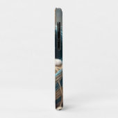 Cosy Cuddles: de wollige retraite van de kitten Case-Mate iPhone Case (Achterkant/links)