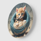 Cosy Cuddles: de wollige retraite van de kitten Grote Klok (Hoek)