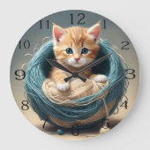 Cosy Cuddles: de wollige retraite van de kitten Grote Klok (Voorkant)