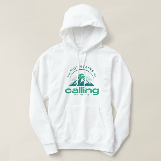 Cosy Youth Hoodie - "De berg roept" Edit (Design voorkant)