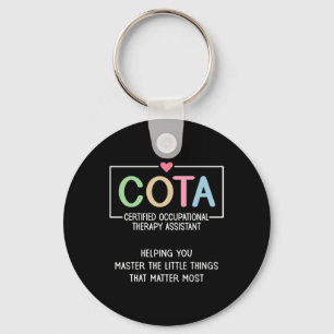 COTA Appreciation Certified Ergotherapie I Sleutelhanger