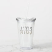 COTA Certified Occupational Therapy Assistant Acryl Drinkbeker (Achterkant)