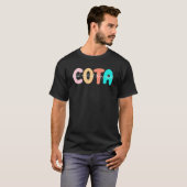 Cota Certified Occupational Therapy Assistant Appr T-shirt (Voorkant volledig)