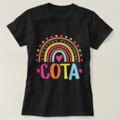 COTA Certified Occupational Therapy Assistant Appr T-shirt (Design voorkant)