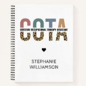 COTA Certified Occupational Therapy Assistant Notitieboek (Voorkant)