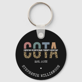 COTA Certified Occupational Therapy Assistant Sleutelhanger
