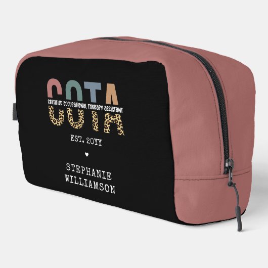 COTA Certified Occupational Therapy Assistant Toilettasje (Rechterhoek)