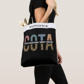 COTA Certified Occupational Therapy Assistant Tote Bag (Dichtbij)