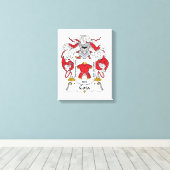 Cota Family Crest Canvas Afdruk (Insitu (Houten vloer))