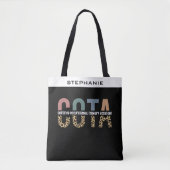 COTA Gecertificeerd Ergotherapeutisch Assistent Tote Bag (Voorkant)