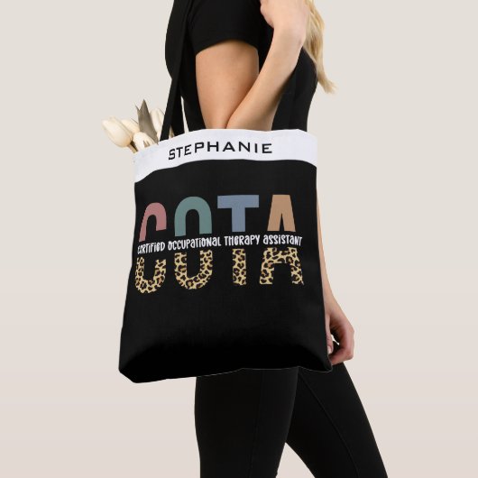 COTA Gecertificeerd Ergotherapeutisch Assistent Tote Bag (Dichtbij)