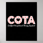 Cota Gecertificeerde Ergotherapie Assistent Valent Poster (Voorkant)