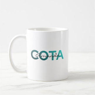 COTA Personalized Name Koffiemok