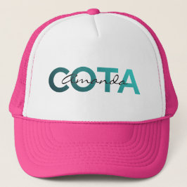 COTA Persoonlijke Naam Trucker Pet