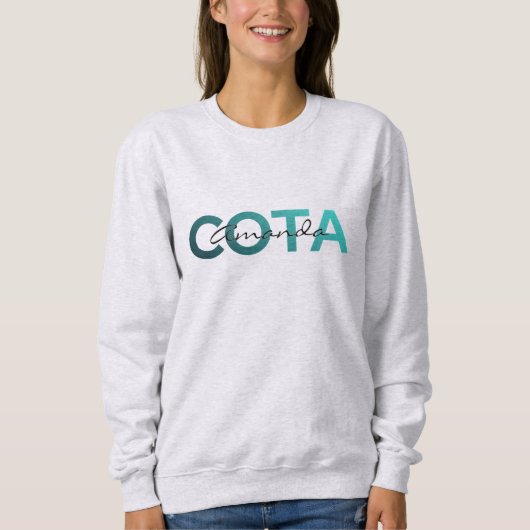 COTA Persoonlijke Naam Trui (Voorkant)