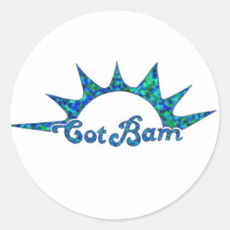 CotBamOriginallulu Ronde Sticker