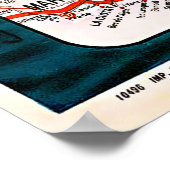 Cote D' Azur, Franse riviera, bootrace, Frankrijk Poster (Hoek)