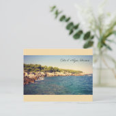 Cote d'Azur, Antibes, Frankrijk Briefkaart (Staand voorkant)